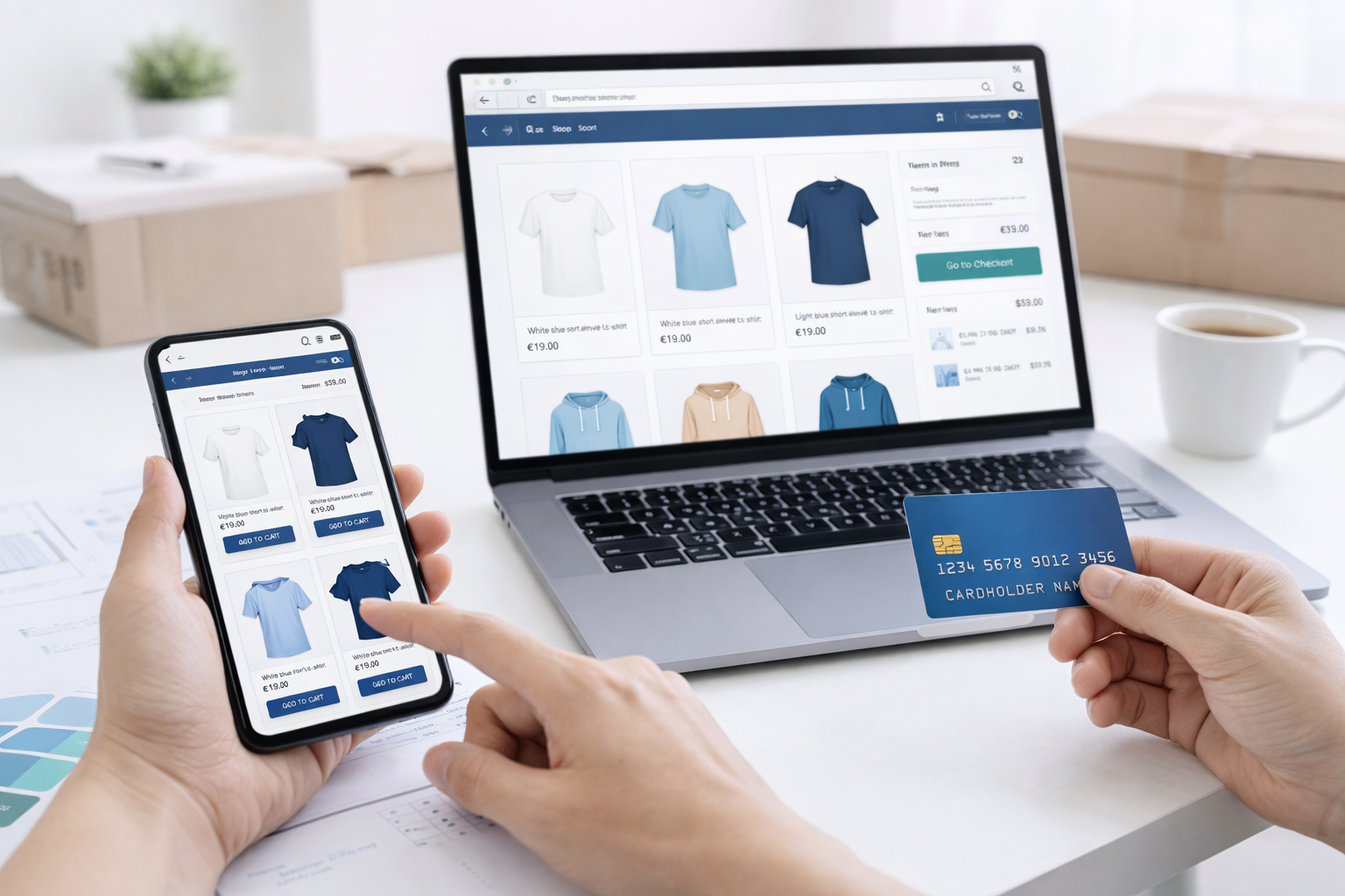 E-commerce webshop